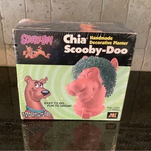 Scooby-Doo Chia Handmade Decorative Planter Cartoon Network New